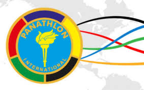 Logo del Panathlon International con i cerchi olimpici